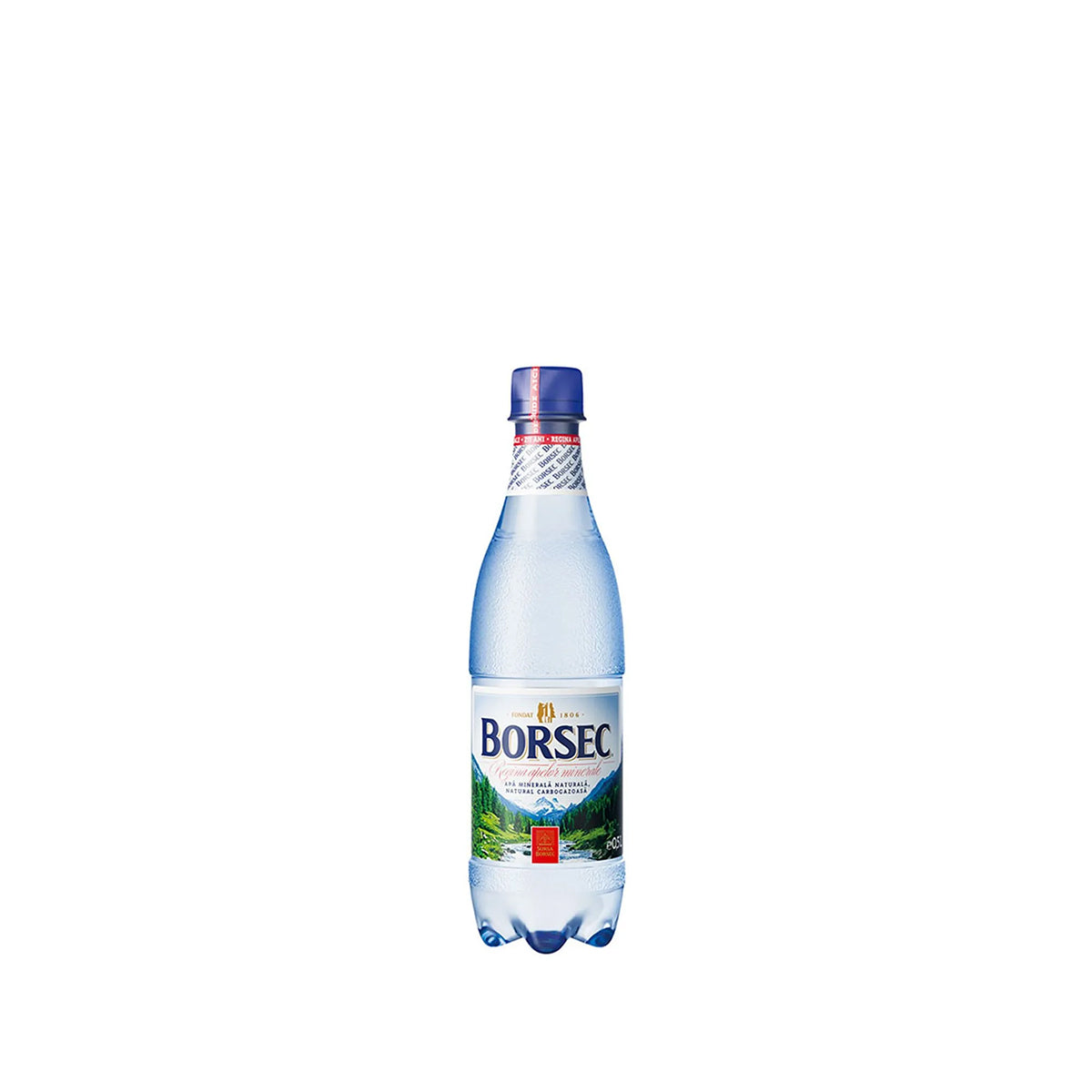 Apă minerală carbogazoasă Borsec 0.5L
