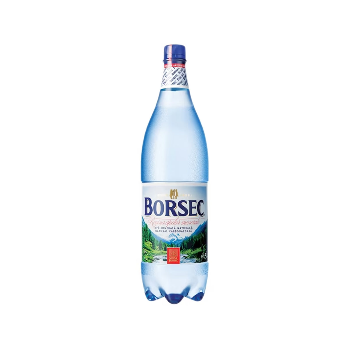 Apă minerală carbogazoasă Borsec 1.5L
