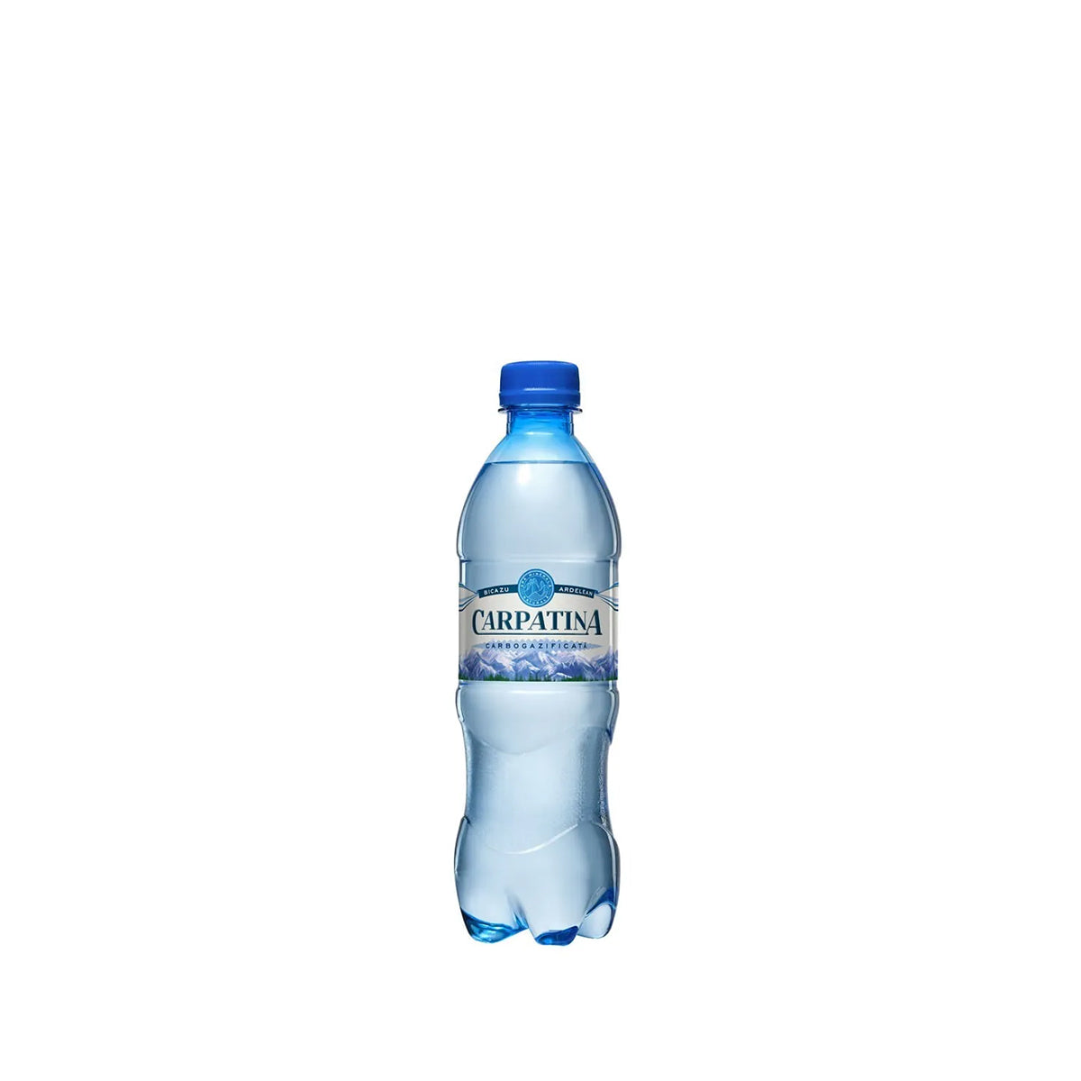 Apă minerală carbogazoasă Carpatina 0.5L