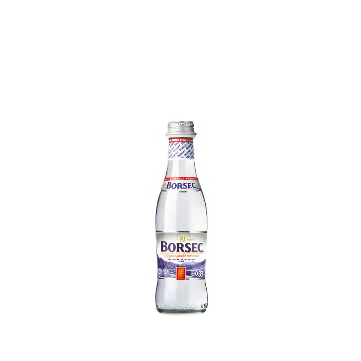Apă minerală plată Borsec 0.33L